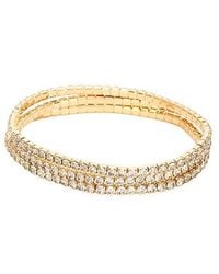 Ettika - Crystal Elastic Bracelet Set - Lyst