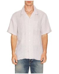 J.Lindeberg - Elio Linen Shirt - Lyst