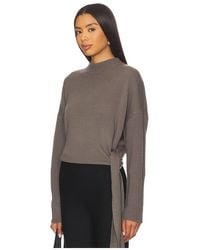 The Sei - Sweater With Side Tie - Lyst