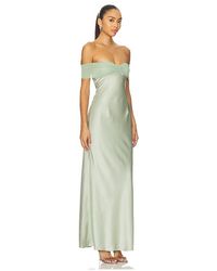 violet maxi dress Violet Off-shoulder Maxi Dress M