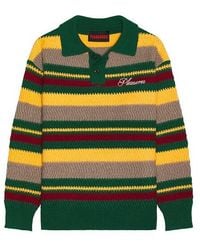 Pleasures - Cooper Polo Sweater - Lyst