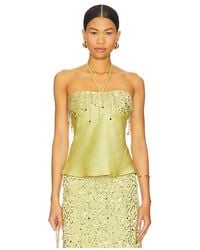 Asta Resort - Yasmin Hand Beaded Halter Neck Top - Lyst