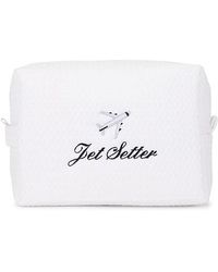 Abode - Jet Setter Waffle Pouch - Lyst