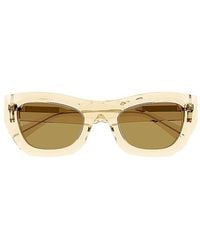 Bottega Veneta - Edgy Cat Eye Sunglasses - Lyst