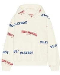 True Religion - X Playboy Cinched Pullover Hoodie - Lyst