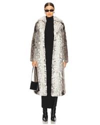 Unreal Fur - Kathmandu Faux Fur Coat - Lyst