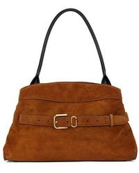 Marc Jacobs - The Suede Dakota Satchel Bag - Lyst