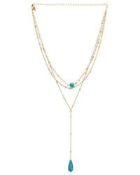 Ettika - Forever Multi Chain Lariat Choker - Lyst