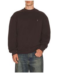 AllSaints - Asher Crew Neck Sweater - Lyst