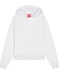 The North Face - Sudadera Box En Color Gris Claro Talla (También En M, S, Xl/1X, Xxl/2X) - Lyst