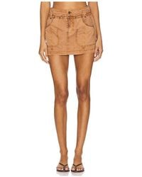 Free People - X Revolve South Cape Mini Skirt - Lyst