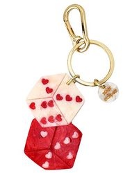 Solar Eclipse - Llavero Lucky Dice Bag Charm + Keychain En Color Rojo Talla - Lyst