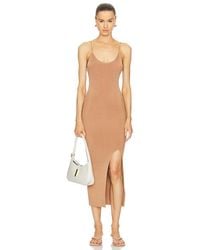 LPA - Karter Knit Midi Dress - Lyst