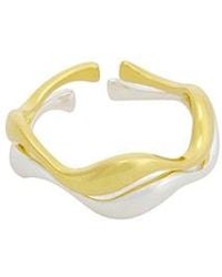 Casa Clara - Hele Asymmetric Ring Duo - Lyst