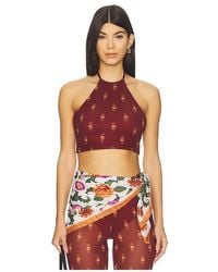 Agua Bendita - X Revolve Jam Crop Top - Lyst