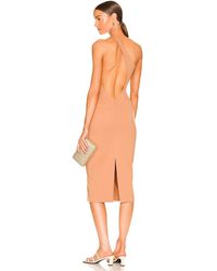 LPA Synthetik KLEID ADILA in Orange Damen Bekleidung Kleider Freizeitkleider und Tageskleider 