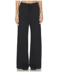 James Perse - Wide Leg Sweatpant - Lyst