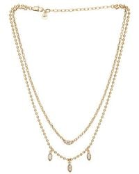 Ettika - Mini Crystal Charm Necklace - Lyst