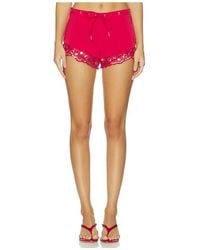 Frankie's Bikinis - X Devon Lee Carlson Bestie Satin Short - Lyst