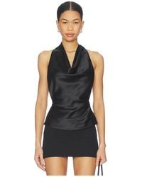 ALL THE WAYS - Peyton Drape Top - Lyst