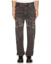 TRUE RELIGION - Ricky Flap Jeans En Color Negro Talla (También En 31, 32, 33, 34, 36) - Lyst