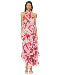 MISA Los Angles - Vestido Calissa En Color Rosado Talla En - Lyst