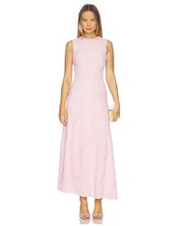 ROTATE BIRGER CHRISTENSEN - Vestido Dress En Color Rose Talla (También En 42, 44, 46) - Lyst