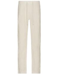 Faherty - Linen Drawstring Pant - Lyst