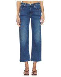 Mother - The Newbie Ankle Fray Jeans - Lyst