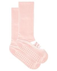WellBeing + BeingWell - Scrunch Ballet Grip Sock - Lyst