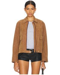 Free People - X We The Free Blair Faux Suede Jacket - Lyst