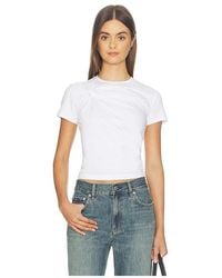 GOOD AMERICAN - Super Stretch Twist Tee Shirt - Lyst