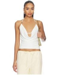 Runaway the Label - Livia Halter Cowl Top - Lyst