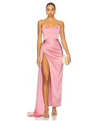 Katie May - Vestido Largo Bita En Color Rosado Talla (También En M, S, Xl, Xs) - Lyst