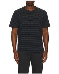 FRAME - Jacquard Stripe Tee - Lyst