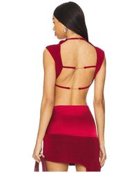 Khanums - Backless Cropped Tee - Lyst
