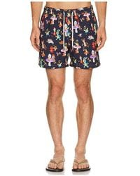 ARRELS Barcelona - Catch The Wind X Gary Baseman Exclusive Swim Shorts - Lyst