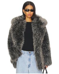 Lamarque - Finaya Faux Fur Jacket - Lyst