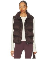 Beyond Yoga - Big Cozy Puffer Vest - Lyst