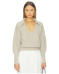 Nation Los Angeles - Ashton Collared Pullover - Lyst