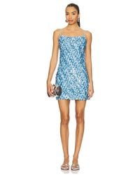 MILLY - Colette Multi Size Sequins Beaded Mini Dress - Lyst