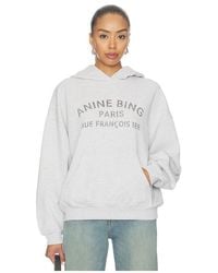 Anine Bing - Harvey Sweatshirt Paris Stencil - Lyst