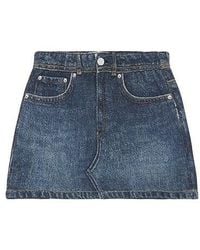 Rag & Bone - Mini Miramar Terry Skirt - Lyst