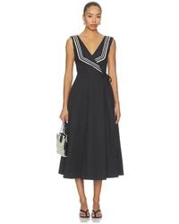 LPA - Thea Midi Dress - Lyst