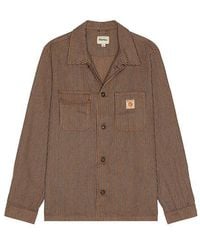 Rhythm - Hemd Im Arbeiterstil Hickory Stripe - Lyst