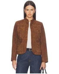 Rag & Bone - Mercer Suede Blazer - Lyst