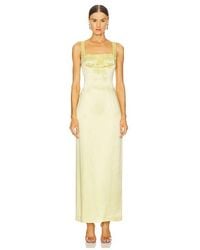 Line & Dot - Limone Maxi Dress - Lyst