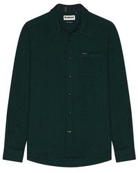 Barbour - Robertson Tailored Herringbone Shirt - Lyst
