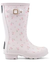 HUNTER - X Loveshackfancy Junior Original Short Rain Boot - Lyst