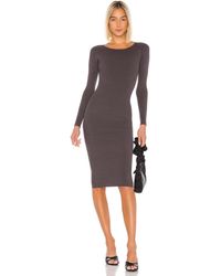 LPA Auburn Sweater Dress - Grau